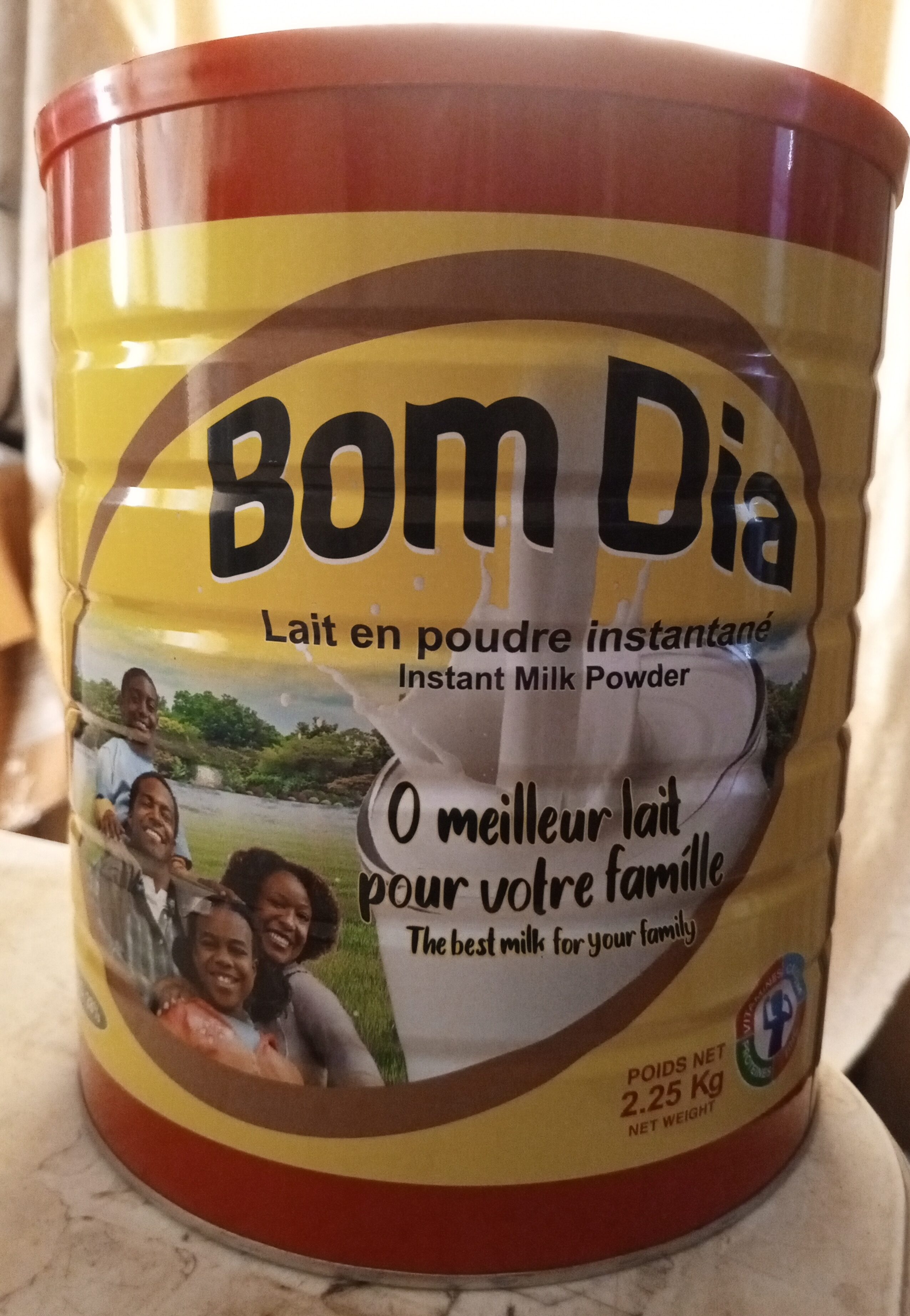 BOITE DE LAIT 2.5 KG